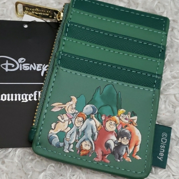 NWT Loungefly Peter Pan Captain Captain Hook mini backpack and wallet set - Picture 14 of 16